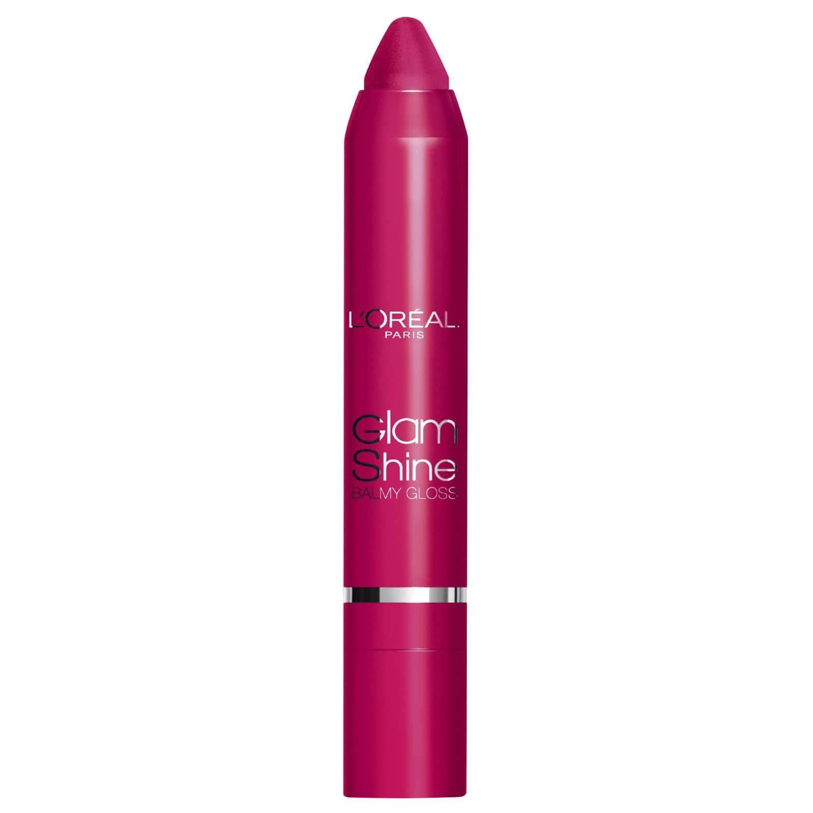 Loreal Glam Shine Balmy Gloss 909 Mad For Pomegranate - www.indiancart.com.au - Lip Gloss - L'Oréal - Loreal