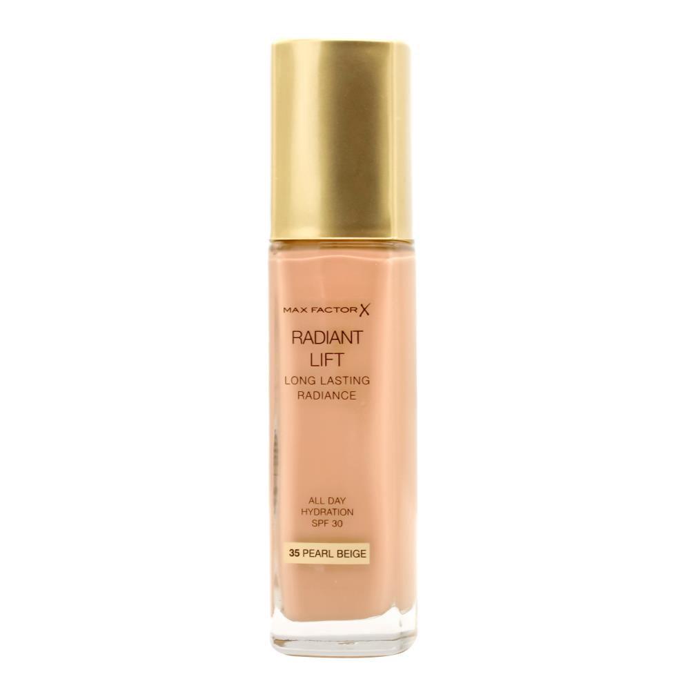 Max Factor Long Lasting Radiant Lift Foundation, 35 Pearl Beige SPF 30 - www.indiancart.com.au - Foundations & Concealers - Max Factor - Max Factor