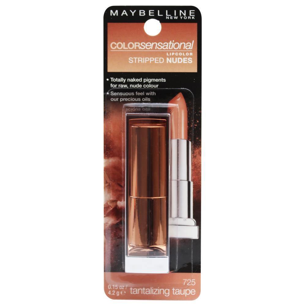 MAYBELLINE 4.2g COLOR SENSATIONAL LIPSTICK 725 TANTALIZING TAUPE - www.indiancart.com.au - lipstick - Maybelline - Maybelline