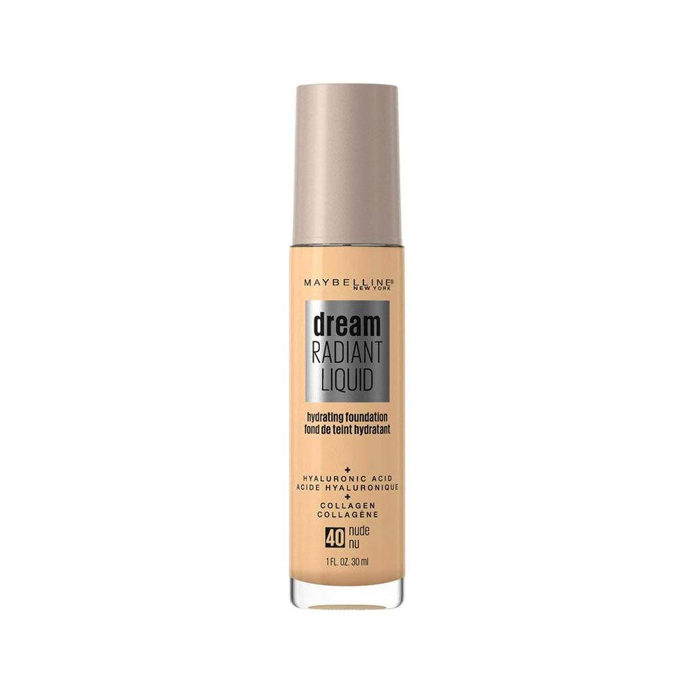 Maybelline Dream Radiant Liquid Hydrating Foundation 40 Nude 30ml - www.indiancart.com.au - Foundations & Concealers - Maybelline - Maybelline