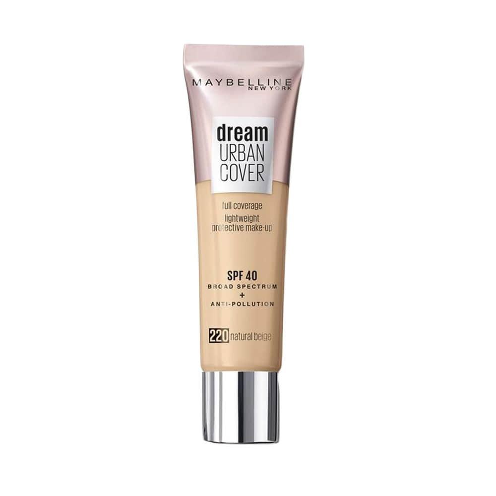 Maybelline Dream Urban Cover Full Coverage SPF40 220 Natural Beige 30ml - www.indiancart.com.au - Foundations & Concealers - Maybelline - Maybelline