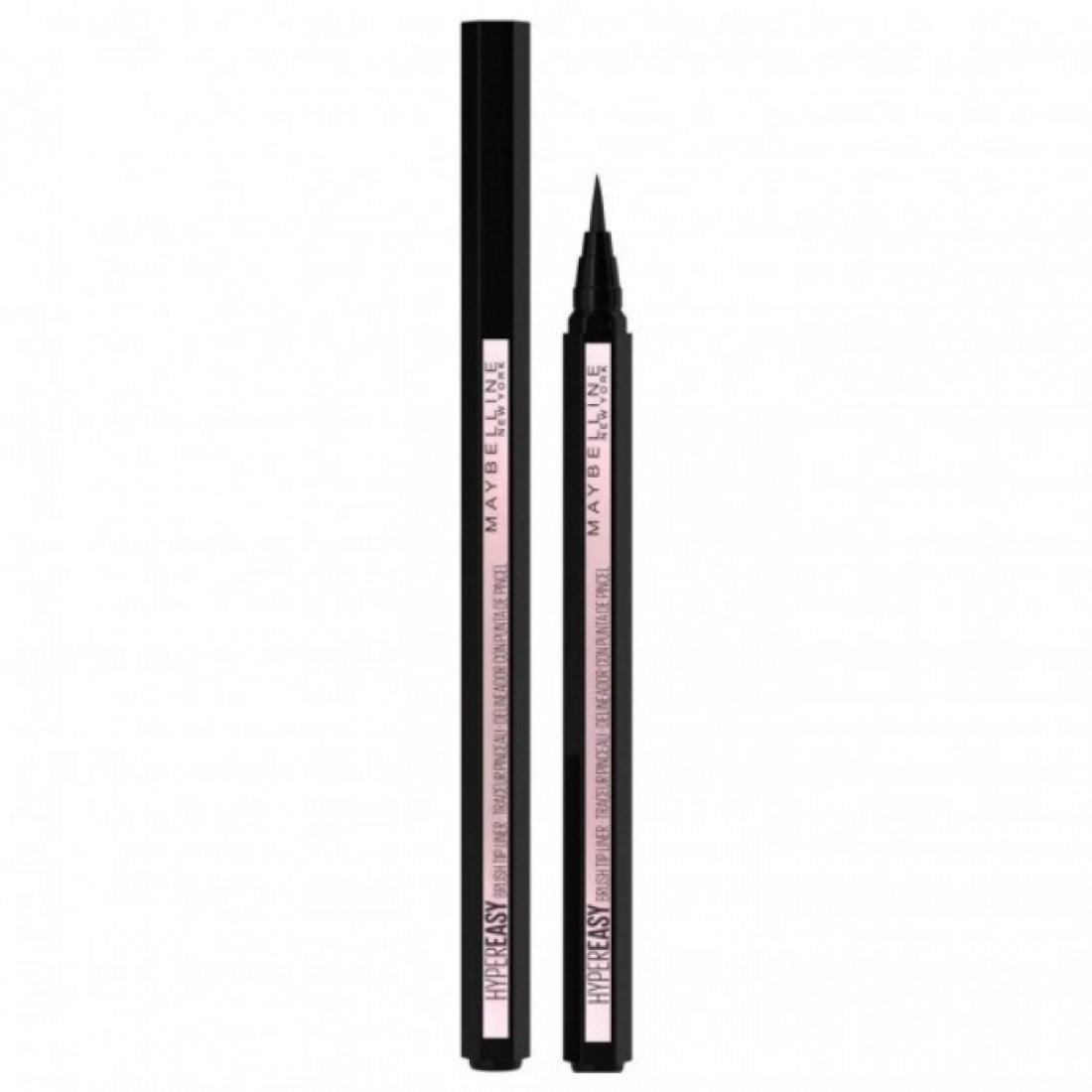 Maybelline Hypereasy Brush Tip Liquid Liner 800 Pitch Black - www.indiancart.com.au - Eye Liner - Maybelline - Maybelline