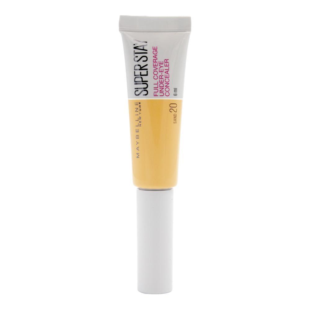 Maybelline SuperStay Full Coverage Eye Concealer 20 Sand 6ml - www.indiancart.com.au - Concealer - Maybelline - Maybelline