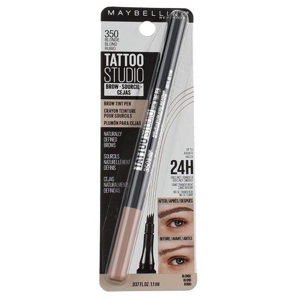 Maybelline Tattoo Studio Eyebrow Tint Pen, Blonde 350 - www.indiancart.com.au - Eye Liner - Maybelline - Maybelline