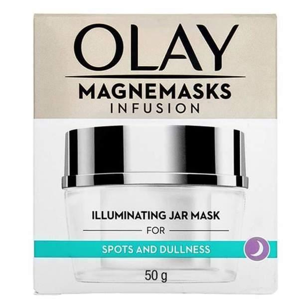 OLAY MAGNEMASKS INFUSION ILLUMINATING JAR MASK FOR SPOTS AND DULLNESS (50G) - www.indiancart.com.au - cream - Olay - Olay