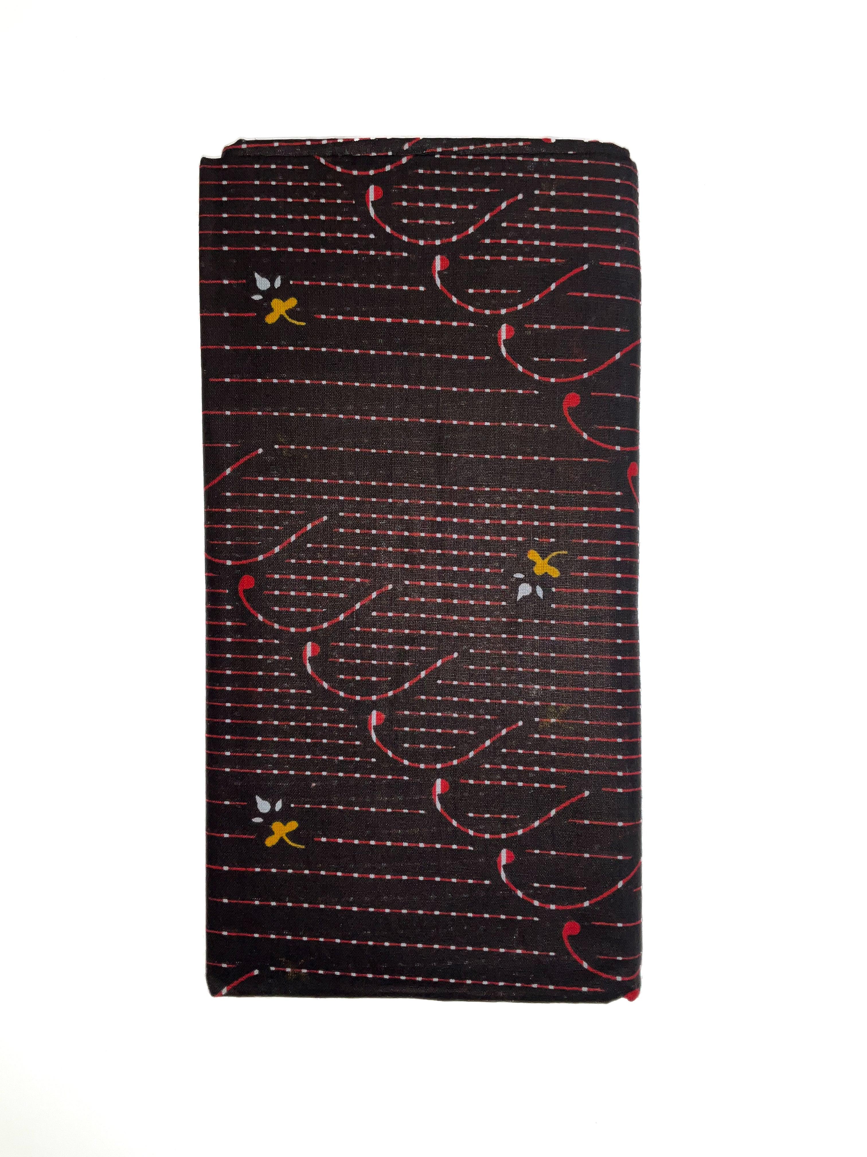 Red Colour STAR Men’s 100% Cotton Printed Lungi 2m unstitched - www.indiancart.com.au - Lungi - Lungi - Indian Cart