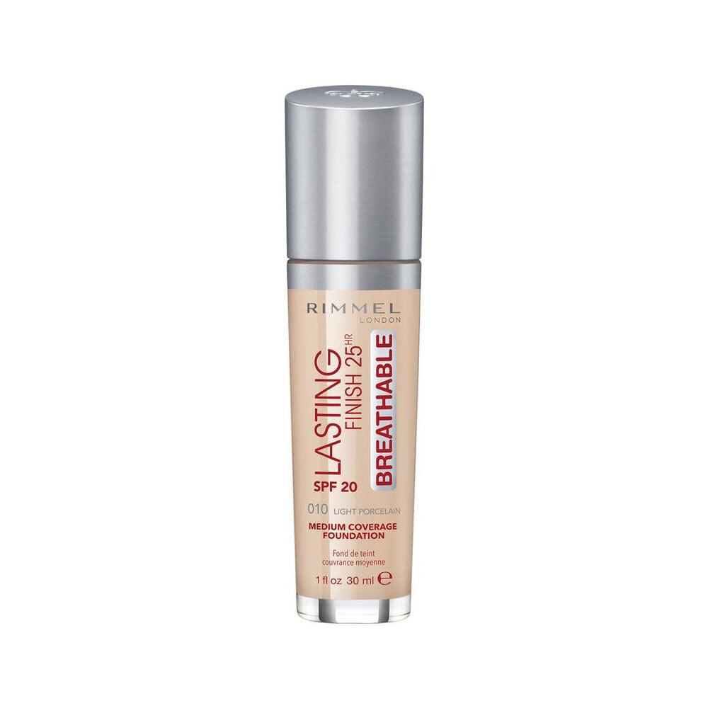 Rimmel Lasting Finish 25Hr Foundation SPF20 010 Light Porcelain 30ml - www.indiancart.com.au - Foundations & Concealers - Rimmel - Rimmel