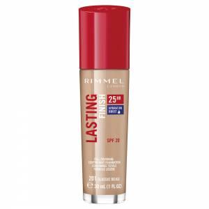 Rimmel Lasting Finish 25Hr Liquid Foundation SPF20 201 Classic Beige 30ml - www.indiancart.com.au - Foundations & Concealers - Rimmel - Rimmel