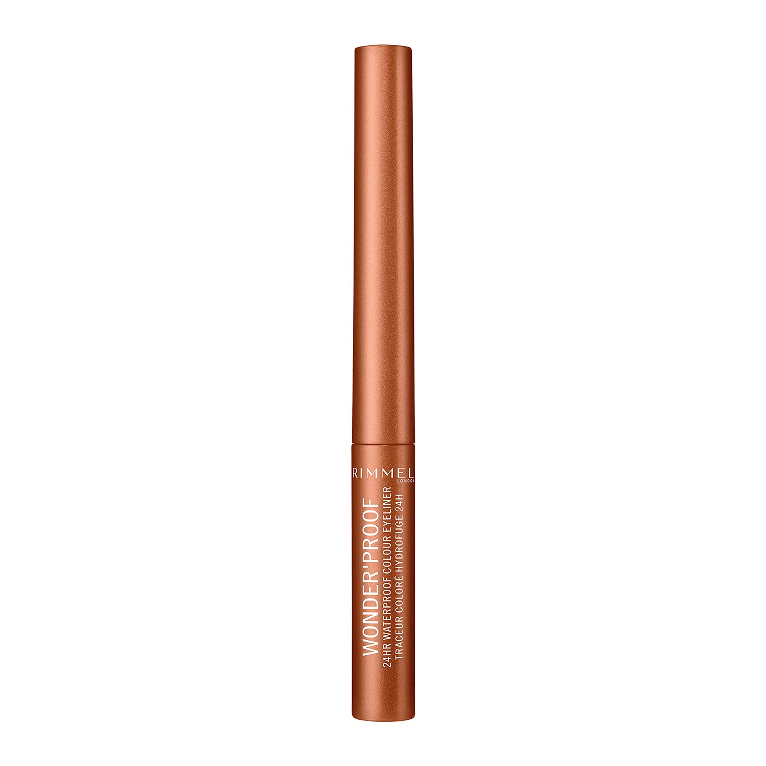 RIMMEL LONDON 1.4g WONDER'PROOF 24HR WATERPROOF COLOUR EYELINER 001 TRUE COPPER - www.indiancart.com.au - Eye Liner - Rimmel - Rimmel